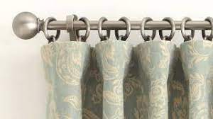 Oh, and drapery hooks as well. How To Correctly Hang A Drape At Home Pottery Barn Youtube