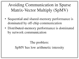 What does spm stand for? Ppt Avoiding Communication In Sparse Matrix Vector Multiply Spmv Powerpoint Presentation Id 1965954