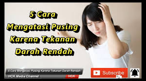 Tekanan darah rendah dapat disebabkan oleh beberapa kondisi, seperti dehidrasi, alergi, dan kehilangan darah akibat kecelakaan. 5 Cara Mengatasi Pusing Karena Tekanan Darah Rendah Infokesehatan Pusing Tips Youtube