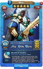 Starting in june of 2017, empires & puzzles began to offer a special hero of the month (hotm). Miki Empires And Puzzles Wiki Fandom