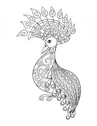Advanced Bird Coloring Page Kidspressmagazine Com Animal Coloring Pages Bird Coloring Pages Peacock Coloring Pages