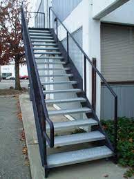 Impressive Metal Pan Stairs Concrete Stairs Steel Stairs Stairs