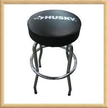Find sturdy garage stools that are also very comfortable. Husky Brand Bar Shop Garage Swivel Stool Tutorial Video Review