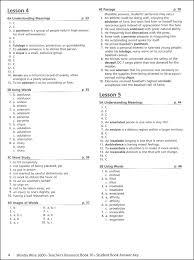 Wordly wise book 8 answer key lesson 6; Wordly Wise 3000 3rd Edition Teacher S Resource Book 10 Educators Publishing Service 9780838876237