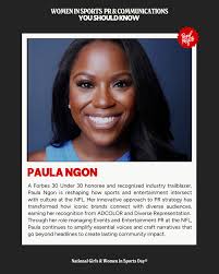 We couldn't let the day pass without celebrating National Girls & Women in  Sports Day; what better way to celebrate than to spotlight the powerhouses  shaping sports communications 🏆 From leading global