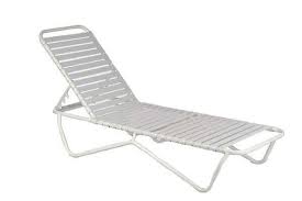 All of picnic furniture's vinyl chairs and chaise lounges are made in the usa to the highest quality standards. Quick Ship St Lucia Vinyl Strap Chaise Lounge Commercial White Aluminum Frame 19 Lbs Furniture Leisure
