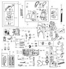 Bissell Proheat 2x Revolution Parts List Bissell Proheat 2x Carpet Cleaner 9500 Ereplacementparts Com