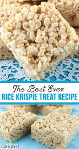 Best Ever Rice Krispie Treat Recipe Recipe Rice Krispy Treats Recipe Krispie Treats Recipe Crispy Treats Recipe