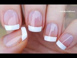 These designs include different shades like the plain pastel pink by itself looks wonderful. 5 Ways To Make French Manicure Nail Art Diy Ideas Youtube