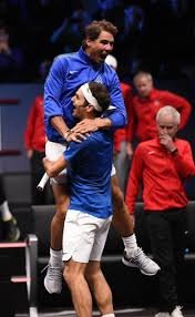 To help personalize content, ultimate tennis statistics uses cookies. Roger Federer And Rafa Nadal No Happier Picture Roger Federer Nadal Tennis Rafael Nadal