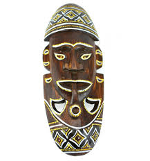 Déco murale ethnique masque girafe kono en bois 30 cm à prix doux, en vente sur votre site de mobilier et décoration exotiques, koh deco ! Masque Africain Original En Bois Decoration Murale Afrique