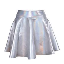 Damen Silber Alien Space Weltraum Galaxy Rock Ca 13 Alien Kostum Damen Kostum Weltraum Karneval Kostum Damen