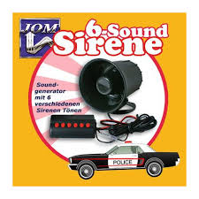 Sirene 12v 6 Sons Bateau Pompier Camion Ambulance Police Americaine Usa Fbi Klaxon Us Electronique Jr International Eclats Antivols