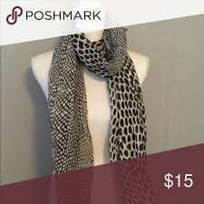 Black And White Scarf Png Black White Print Scarf Will Bundle Scarves Scarf Print Scarf Clothes Design