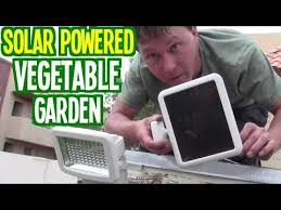 Mosthink led grow light for indoor plants, 20w plant grow light strips, auto on / off timer , 48… check price now : Solar Powered Vegetable Garden Grows Food Using Sun Power Youtube