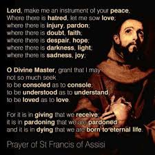 St Francis Of Assisi Patron Saint Of Animals Prayer Prayer For Peace Saint Francis Prayer Catholic Quotes