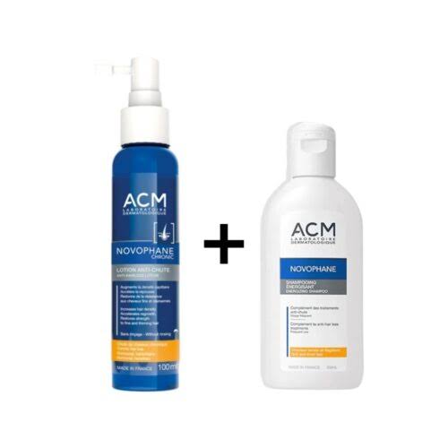 ACM NOVOPHANE CHRONIC LOTION ANTI-CHUTE 100 M+SHAMP ENERGISANT PACK