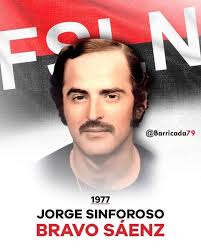 Jorge Sinforoso Bravo Sáenz. Nació el 05 de octubre de 1950 en Managua hijo  de Jorge Bravo Duarte, comerciante y mecánico dental, que apoyó a sus hijos  en la lucha, con medicamentos,