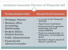 This position requires engagement in student. Ppt Career Paths In Financial Aid Powerpoint Presentation Free Download Id 5613731