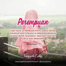 Mulianya Seorang Wanita Follow Cintadakwahid Follow Cintadakwahid Cintadakwah Dakwah Https Ift Tt 2f12zsn Motivasi Agama Kutipan Remaja