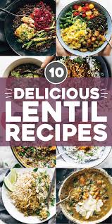 10 Seriously Delicious Lentil Recipes Pinch Of Yum Lentil Recipes Lentil Recipes Easy Food