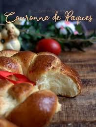 Brioche Doree Et Tressee De Paques En Couronne Recette Maison Recette En 2020 Brioche Recette Recette Maison