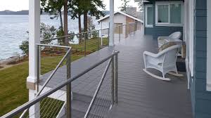 The grade is 28 below the deck floor. Top 5 Strategies To Upgrade The Look Of A Deck Railing Agsstainless Com