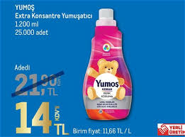 Yumos Extra Konsantre Yumusatici 1200 Ml Indirimde Market