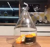 Factory Custom Transparent Dust Cover Glass Lid Party Food Display Glass  Cover
