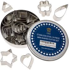 It is roxy and rich tuesday! Mini Cookie Cutter Shapes Set 24 Molds Official Store To Pastry Out Small Cut