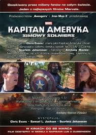 Obraz jest przede wszystkim soczystym konspiracyjnym thrillerem, w którym czuć emocje i wręcz namacalne napięcie. Kapitan Ameryka Zimowy Zolnierz Ulotki Filmowe Movie Flyers Ulotki Filmowe Movie Flyers