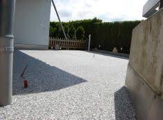 Steinteppich Kieselbeschichtung Steine Kiesel Gartengestaltung