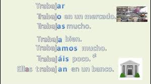 Verb Trabajar Youtube