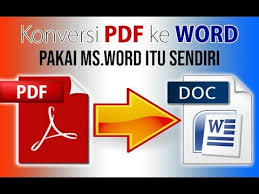 Cara Mudah Dan Praktis Konversi File Pdf Ke Word Tanpa Software Youtube