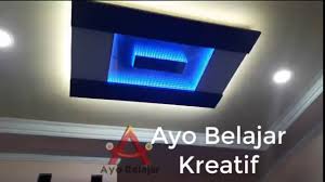 Contohnya adalah lampu emergency led. Desain Plafon Rumah Dengan Lampu Led Modifikasi Buatan Sendiri Youtube