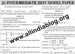 Ap Inter 1st Year Public Examination 2017 Model Question Papers Question Paper Chemistry Question Paper This Or That Questions