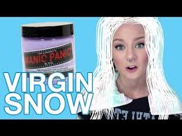 Rated 4 out of 5 on makeupalley. Review Manic Panic Virgin Snow Katrin Berndt Youtube