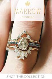 Unique Stacking Bands For Non Traditional Brides Marrow Fine Wedding Bands Wedding Rings Unique Wedding Rings Vintage Diamond Wedding Bands