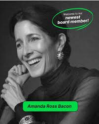 We are excited to announce that Amanda Ross Bacon, Chairman's Council  Co-Chair and longtime supporter, recently joined our Board of Directors!  Amanda is a renowned clothing and accessories designer…