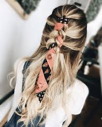 The silk hair scarf is set to be summer's biggest hair trend. Hair Scarf Styles And Ideas For Summer 2020