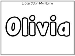 Free printable spring coloring pages. 20 No Prep Olivia Name Tracing And Activities Non Editable Preschool Kdg Handw