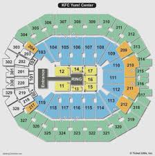 Most Popular Yum Center Virtual Seating Chart Seating Chart