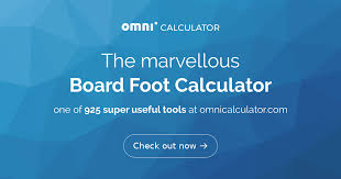 Board Foot Calculator Omni