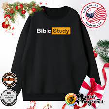 Bible Study Pornhub Logo Parody shirt, hoodie, sweatshirt and tank top