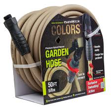 Flexzilla® swivelgrip™ action eliminates twists that occur when uncoiling a hose the large, comfortable gripping surface on both ends of the hose makes connecti. Yard Garden Outdoor Living Flexzilla Hfzc550brs Swivelgrip Garden Hose Brown Mulch 5 8in X 50ft Home Garden