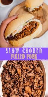 Place the pork roast into the slow cooker; This Slow Cooker Pulled Pork Recipe Is So Easy Add The Ingredients Set It And Forget It A Pulled Pork Recipes Slow Cooker Pulled Pork Slow Cooked Pulled Pork