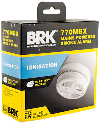 Some smoke alarms encase the battery in a small drawer. Brk 770mbx Ionisation Smoke Alarm 230v
