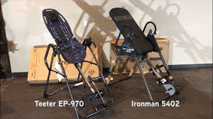 Inversion Table Review Assembly Comparison Of Teeter Ep 970 And Ironman 5402