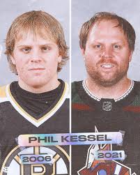 THEN ➡️ NOW Comparing some of the @NHL's veteran's rookie and current  headshots. 📸