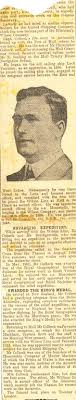 Newspaper Cutting, Obituary of William Colbeck in British Antarctic  Expedition 1898-1900 (Southern Cross) at Dundee Heritage Trust
